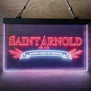 Saint Arnold Banner Neon-Like LED Sign