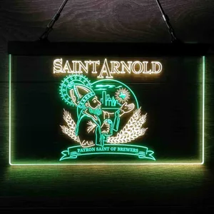Saint Arnold Patron Saint of Brewers Neon-Like LED Sign