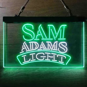 Sam Adams Light Neon-Like LED Sign
