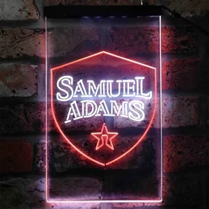 Samuel Adams Logo Neon-Like LED Sign
