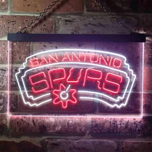 San Antonio Spurs Logo Neon-Like LED Sign - Legacy Edition