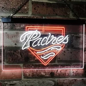 San Diego Padres  Logo 1 Neon-Like LED Sign - Legacy Edition