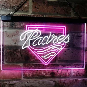 San Diego Padres  Logo 1 Neon-Like LED Sign - Legacy Edition