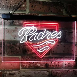 San Diego Padres  Logo 1 Neon-Like LED Sign - Legacy Edition