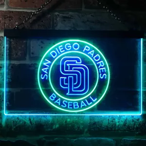San Diego Padres  Logo 2 Neon-Like LED Sign