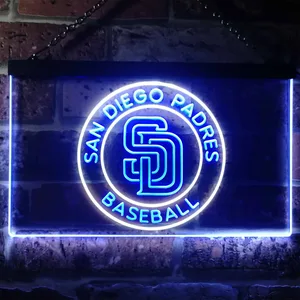 San Diego Padres  Logo 2 Neon-Like LED Sign