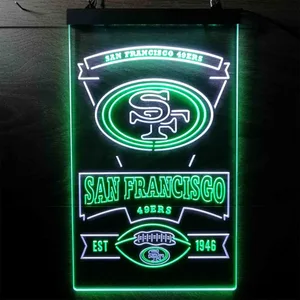 San Francisco 49ers EST 1946 Neon-Like LED Sign