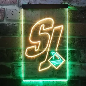 San Jose Sharks Fin 1 Neon-Like LED Sign