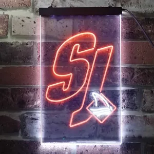 San Jose Sharks Fin 1 Neon-Like LED Sign