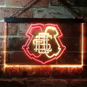 Santa Cruz Futebol Clube Logo Neon-Like LED Sign