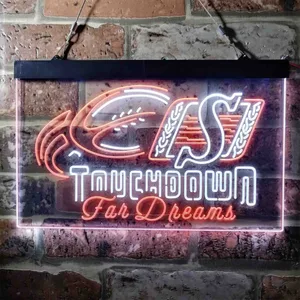 Saskatchewan Roughriders Touchdown for Dreams Neon-Like LED Sign