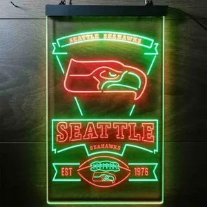 Seattle Seahawks EST 1976 Neon-Like LED Sign