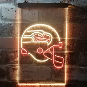 Seattle Seahawks Helmet Neon-Like LED Sign