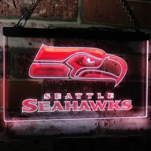 Seattle Seahawks Logo 1 Neon-Like LED Sign
