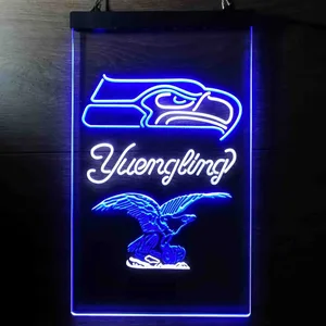 Seattle Seahawks Yuengling Neon-Like LED Sign
