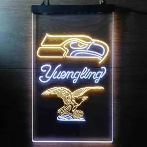 Seattle Seahawks Yuengling Neon-Like LED Sign