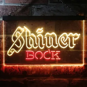 Shiner Bock Banner 1 Neon-Like LED Sign