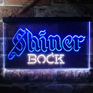 Shiner Bock Banner 1 Neon-Like LED Sign