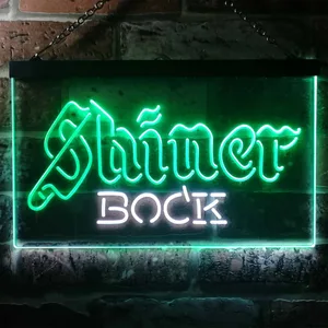 Shiner Bock Banner 1 Neon-Like LED Sign