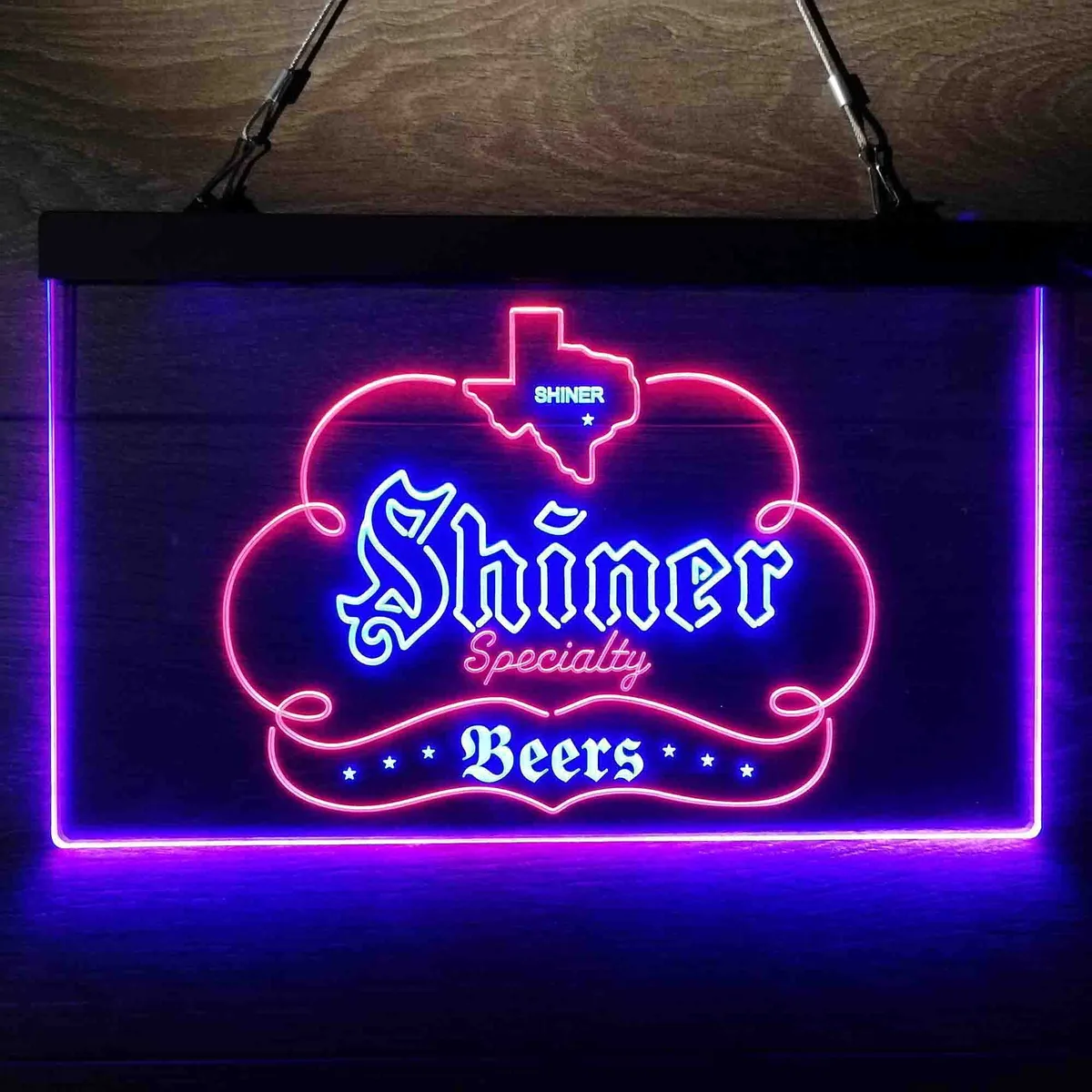 Shiner Specialty Beers Neon-Like LED Sign