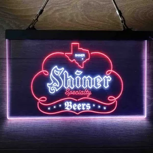 Shiner Specialty Beers Neon-Like LED Sign