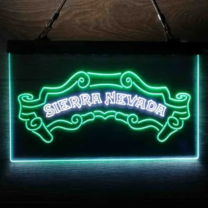 Sierra Nevada Plain Banner Neon-Like LED Sign
