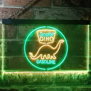 Sinclair Dino Gasoline Neon-Like LED Sign