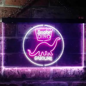 Sinclair Dino Gasoline Neon-Like LED Sign