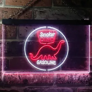 Sinclair Dino Gasoline Neon-Like LED Sign