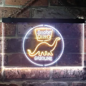 Sinclair Dino Gasoline Neon-Like LED Sign