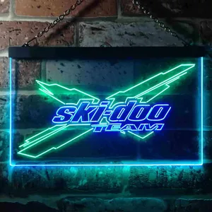 Ski Doo Team Neon-Like LED Sign