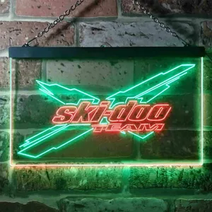 Ski Doo Team Neon-Like LED Sign