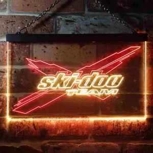 Ski Doo Team Neon-Like LED Sign