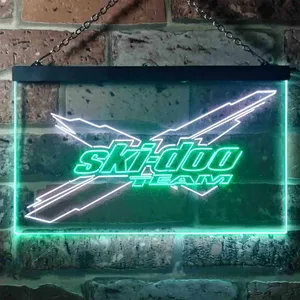 Ski Doo Team Neon-Like LED Sign