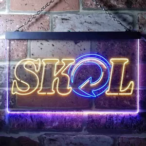 Skol Logo 1 Neon-Like LED Sign