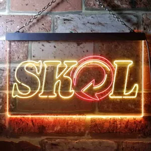 Skol Logo 1 Neon-Like LED Sign