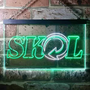 Skol Logo 1 Neon-Like LED Sign