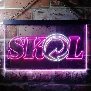 Skol Logo 1 Neon-Like LED Sign