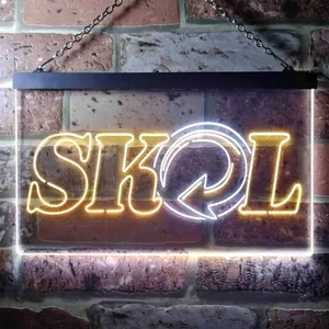 Skol Logo 1 Neon-Like LED Sign