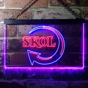 Skol Logo 2 Neon-Like LED Sign