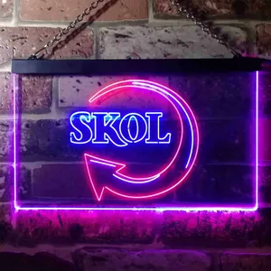 Skol Logo 2 Neon-Like LED Sign