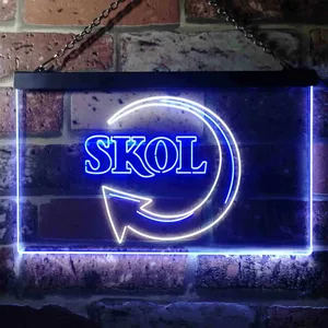 Skol Logo 2 Neon-Like LED Sign