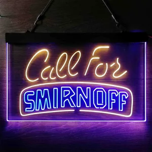 Smirnoff Call  Neon-Like LED Sign