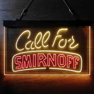 Smirnoff Call  Neon-Like LED Sign