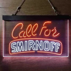 Smirnoff Call  Neon-Like LED Sign