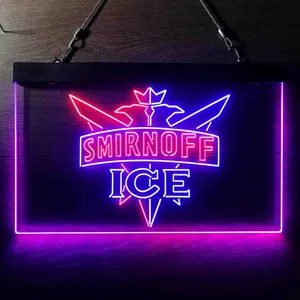 Smirnoff Ice Logo 2 Neon-Like LED Sign