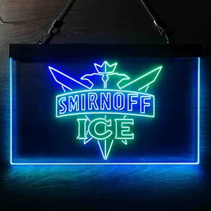 Smirnoff Ice Logo 2 Neon-Like LED Sign