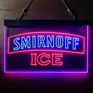 Smirnoff Ice Logo Neon-Like LED Sign