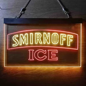 Smirnoff Ice Logo Neon-Like LED Sign