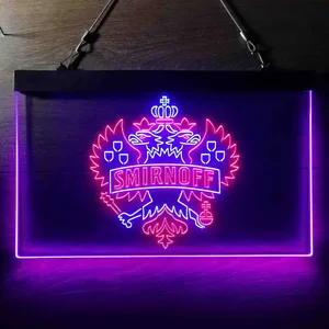 Smirnoff Logo Neon-Like LED Sign